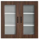 Panel til opvaskemaskine Kalmar Brun eg 80 x 31 x 80 cm