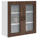 Panel til opvaskemaskine Kalmar Brun eg 80 x 31 x 80 cm