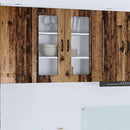 Panel til opvaskemaskine Kalmar Gammelt træ 80 x 31 x 80 cm