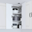 Panel til opvaskemaskine Kalmar Hvid 57 x 57 x 80 cm