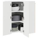 Panel til opvaskemaskine Kalmar Hvid 57 x 57 x 80 cm