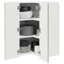 Panel til opvaskemaskine Kalmar Sonoma eg 57 x 57 x 80 cm