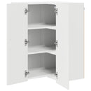 Panel til opvaskemaskine Kalmar Høj gloss hvid 57 x 57 x 80 cm