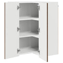 Panel til opvaskemaskine Kalmar Brun eg 57 x 57 x 80 cm
