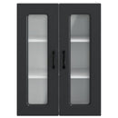 Panel til opvaskemaskine Kalmar Sort 60 x 31 x 80 cm