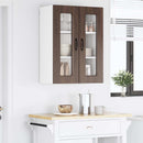 Panel til opvaskemaskine Kalmar Brun eg 60 x 31 x 80 cm