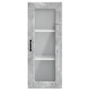 Panel til opvaskemaskine Kalmar Beton Grå 40 x 31 x 100 cm