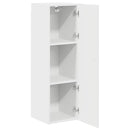 Panel til opvaskemaskine Kalmar Høj gloss hvid 30 x 31 x 100 cm