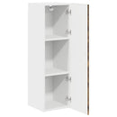 Panel til opvaskemaskine Kalmar Røget eg 30 x 31 x 100 cm