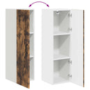 Panel til opvaskemaskine Kalmar Røget eg 30 x 31 x 100 cm