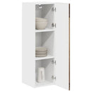 Panel til opvaskemaskine Kalmar Gammelt træ 30 x 31 x 100 cm