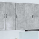 Panel til opvaskemaskine Kalmar Beton Grå 40 x 31 x 100 cm