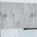 Panel til opvaskemaskine Kalmar Beton Grå 50 x 31 x 100 cm