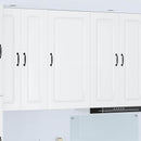 Panel til opvaskemaskine Kalmar Høj gloss hvid 50 x 31 x 100 cm