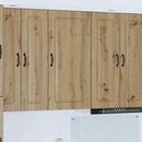 Panel til opvaskemaskine Kalmar Artisan Egetræ 50 x 31 x 100 cm