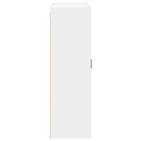 Panel til opvaskemaskine Kalmar Høj gloss hvid 80 x 31 x 100 cm
