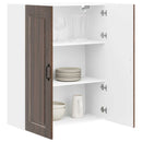 Panel til opvaskemaskine Kalmar Brun eg 80 x 31 x 100 cm