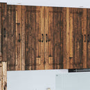 Panel til opvaskemaskine Kalmar Gammelt træ 80 x 31 x 100 cm