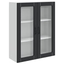 Panel til opvaskemaskine Kalmar Sort 80 x 31 x 100 cm