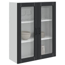 Panel til opvaskemaskine Kalmar Sort 80 x 31 x 100 cm