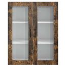 Panel til opvaskemaskine Kalmar Røget eg 80 x 31 x 100 cm