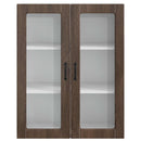 Panel til opvaskemaskine Kalmar Brun eg 80 x 31 x 100 cm