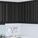 Panel til opvaskemaskine Kalmar Sort 57 x 57 x 100 cm