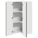Panel til opvaskemaskine Kalmar Sort 57 x 57 x 100 cm