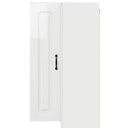 Panel til opvaskemaskine Kalmar Høj gloss hvid 57 x 57 x 100 cm