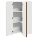 Panel til opvaskemaskine Kalmar Brun eg 57 x 57 x 100 cm