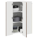 Panel til opvaskemaskine Kalmar Brun eg 57 x 57 x 100 cm