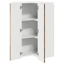Panel til opvaskemaskine Kalmar Gammelt træ 57 x 57 x 100 cm