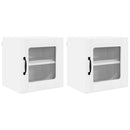 Væglågskab LUCCA 2 pcs Hvid 40 x 31 x 40 cm Konstrueret træ