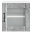 Væglågskab LUCCA 2 pcs Betongrå 40 x 31 x 40 cm Konstrueret træ