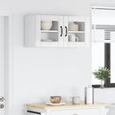 Væglågskab LUCCA 2 pcs Hvid højglans 40 x 31 x 40 cm
