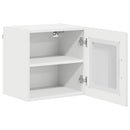 Væglågskab LUCCA 2 pcs Hvid højglans 40 x 31 x 40 cm