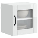 Væglågskab LUCCA 2 pcs Hvid højglans 40 x 31 x 40 cm