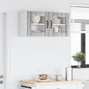 Væglågskab LUCCA 2 pcs Grå sonoma-eg 40 x 31 x 40 cm