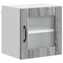 Væglågskab LUCCA 2 pcs Grå sonoma-eg 40 x 31 x 40 cm
