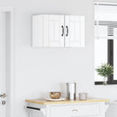 Vægskab LUCCA 2 pcs Hvid 30 x 31 x 40 cm Konstrueret træ