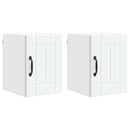 Vægskab LUCCA 2 pcs Hvid 30 x 31 x 40 cm Konstrueret træ