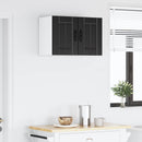 Vægskab LUCCA 2 pcs Sort 30 x 31 x 40 cm Konstrueret træ