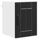 Vægskab LUCCA 2 pcs Sort 30 x 31 x 40 cm Konstrueret træ