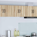 Vægskab LUCCA 2 pcs Sonoma-eg 30 x 31 x 40 cm Konstrueret træ