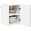Vægskab LUCCA 2 pcs Sonoma-eg 30 x 31 x 40 cm Konstrueret træ