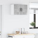 Vægskab LUCCA 2 pcs Betongrå 30 x 31 x 40 cm Konstrueret træ