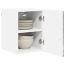 Vægskab LUCCA 2 pcs Betongrå 30 x 31 x 40 cm Konstrueret træ