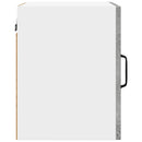 Vægskab LUCCA 2 pcs Betongrå 30 x 31 x 40 cm Konstrueret træ