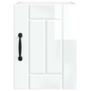 Vægskab LUCCA 2 pcs Hvid højglans 30 x 31 x 40 cm