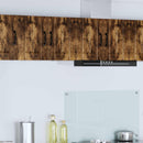 Vægskab LUCCA 2 pcs Røget eg 30 x 31 x 40 cm Konstrueret træ